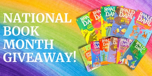 National Book Month GIVEAWAY! 📚