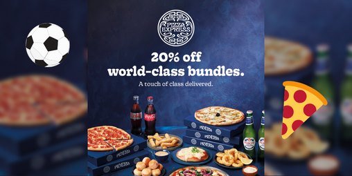 Bring it home with Pizza Express ⚽