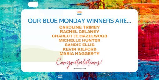 BLUE MONDAY WINNERS 💙