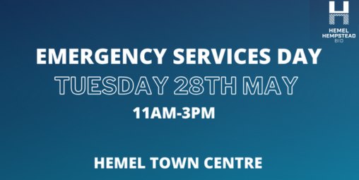 HEMEL BID EMERGENCY SERVICES DAY! 🚒