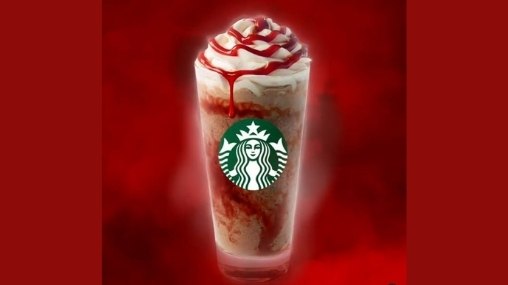 Starbucks Strawberry Vampire Frappuccino