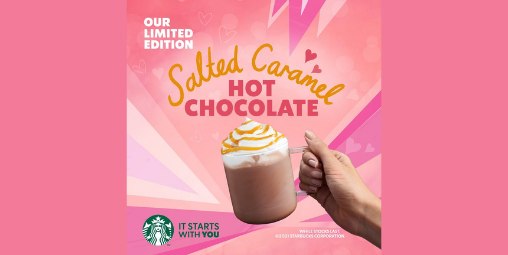 Salted Caramel Hot Chocolate 😍