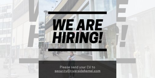 We're hiring! 