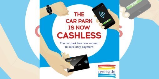 Our car park is now cashless 🚗