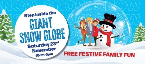 FREE GIANT SNOW GLOBE ❄️