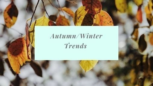 Autumn/Winter Trends 🍁🍂