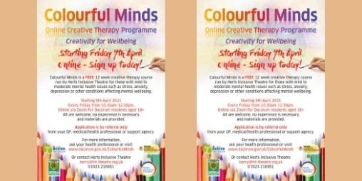 Colourful Minds Online Creative Therapy Course 🎨